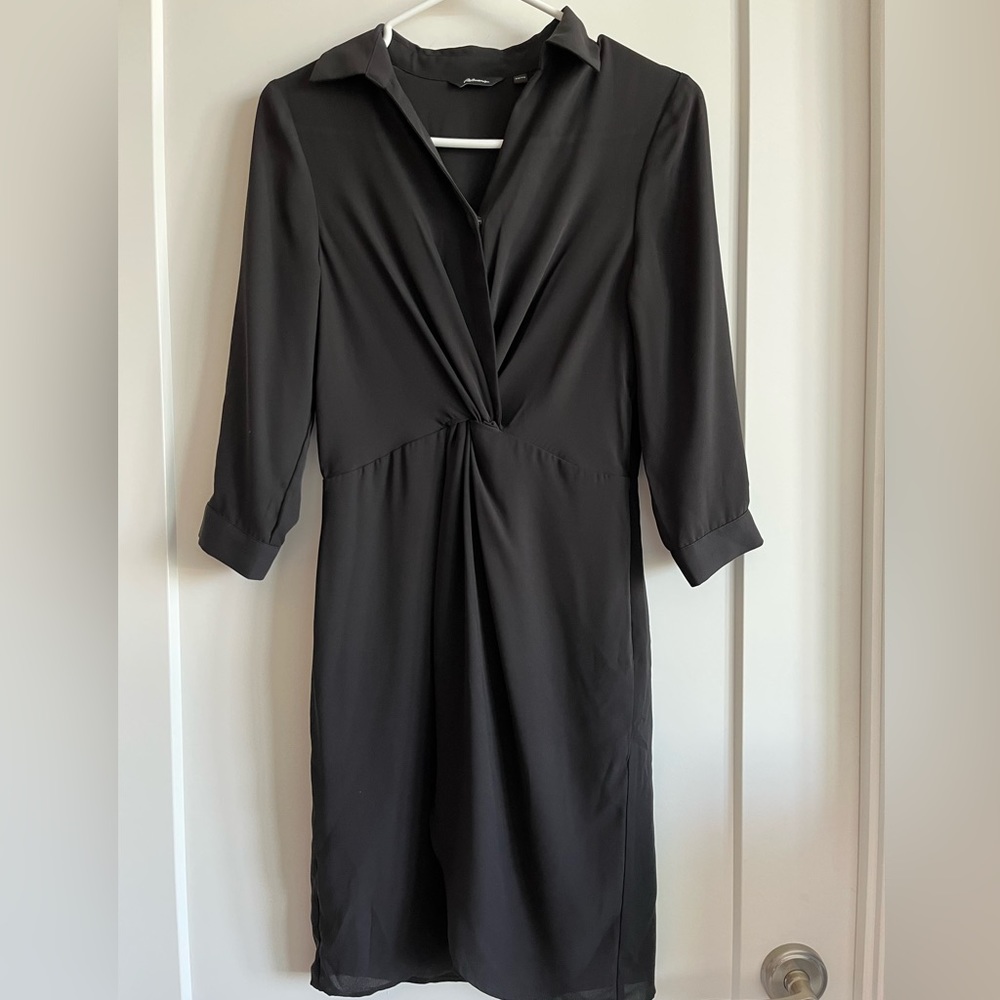 Reitmans Black Shirt Dress
